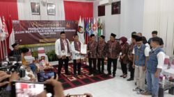 Malam Jum,at Berkah Harmonis Daftar ke KPU diiringi Musik Rebana