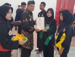 Padepokan Pencak Silat GELORA SBS Pusat Sahkan Kenaikan Tingkat 67 Siswa