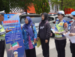 Ops Zebra Candi, Polres Wonogiri Sosialisasikan Tertib Berlalulintas.