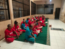 Menggapai Kedamaian Batin, Kegiatan Spiritual di Rutan Polda Jateng.