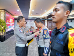 Kakorlantas Polri Gelar Latihan Pra Operasi Lilin 2024 Pengamanan Natal dan Tahun Baru 2025.