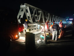 Perbaikan Jembatan Nambangan Selesai, Arus Lalu Lintas Kembali Normal.