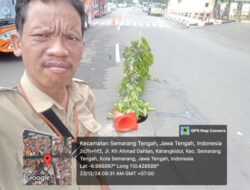 Jalan Berlobang di Ahmad Dahlan Semarang Tengah, Sangat Membahayakan Pengguna Jalan.