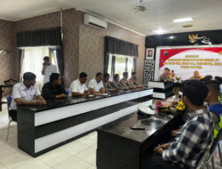 Antisipasi Penyalahgunaan Senpi Dinas, Wakapolres Wonogiri Berikan Arahan Penggunaan Senpi.