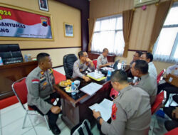 Itwasum Polri Lakukan Pengawasan Ops Lilin Candi 2024 di Polresta Magelang