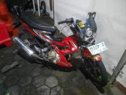 Polisi Olah TKP Lakalantas Pemotor Dengan Pejalan Kaki di Pracimantoro