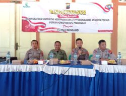 Perhutani Mantingann Gelar Pembinaan Polisi Hutan Di Wana Wisata.