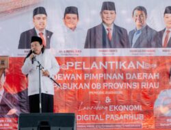 Gus Zaenal Santri Ndeso Hadiri Deklarasi dan Pelantikan Pasukan 08 Riau