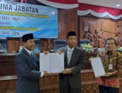 Awal Ramadhan 1446 H Bupati Langsung Gaas Sertijab Di Rapat Paripurna DPRD Rembang.