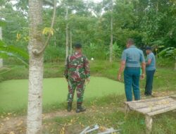 Dukung Ketahanan Pangan DANPOSAL Tebar bibit Ikan Nila dan Lele