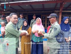 Perum Perhutani KPH Semarang Bersama Kasi Kam Divreg Jateng Gelar Bhakti Sosial Bagikan Sayuran Ke Warga Sekitar Hutan
