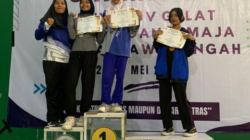 Bawa Nama Harum Dua Atlet Gulat Asal SMPN 1 Mijen Mewakili Kontingen Kabupaten Demak Peroleh Mendali Perunggu di Popda Jateng