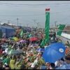 Warga NU Demak Gelar Aksi Jalan Kaki Dan Istighosah, Protes Bencana Rob Menahun di Sayung
