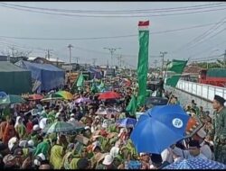 Warga NU Demak Gelar Aksi Jalan Kaki Dan Istighosah, Protes Bencana Rob Menahun di Sayung