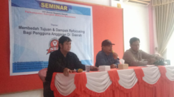 Senopati Bahana Nusantara Menggelar Kegiatan Seminar Membedah Tujuan dan Dampak Refocusing Sebagai Upaya Partisipasi Masyarakat Terhadap Para Pengelola Anggaran 