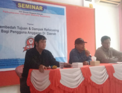Senopati Bahana Nusantara Menggelar Kegiatan Seminar Membedah Tujuan dan Dampak Refocusing Sebagai Upaya Partisipasi Masyarakat Terhadap Para Pengelola Anggaran 