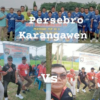 Masnan,S.Pd S.Kom ,M.Pd Ketua KOK Karangawen Berikan Semangat Di Pertandingan Sepak Bola U-40 Persebro Cup Karangawen ke-VIII Putaran ke-4 Persebro Karangawen Vs PCA Semarang