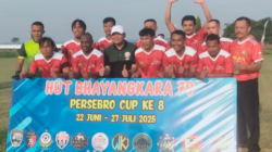 PS ABA Purwodadi Taklukan PS Lodaya Bhayangkara Bandung 4 : 3 Pada Laga Putaran ke 7 Turnamen Sepak Bola U-40 Persebro Cup Karangawen ke-VIII
