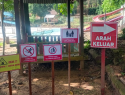Pasang Tanda Larangan dan Peringatan Antisipasi Kecelakaan di Area Wisata.