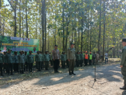 Apel Siaga Karhutla & Gukamhut KPH Telawa Bersinergi Bersama Muspika Juwangi, Polres Boyolali & Koramil Juwangi