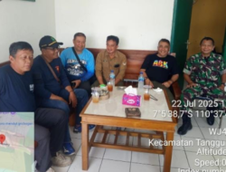 Jajaran Perhutani BKPH Tanggung KPH Semarang Kunjungi Danramil 19/ Tanggungharjo Koordinasikan Sinergi Dalam Pengamanan Kawasan Hutan