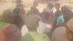 Ratusan Warga Desa Sugihmanik Tanggungharjo Protes Jembatan Kali Renggong Akan Dibongkar PT ALIB, Akses Jalan Petani ke Sawah