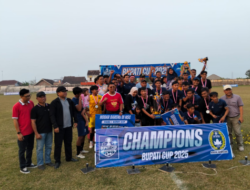 Kesebelasan Rembang 1 Gilas FC Kaliori 9:1 Dalam Final Bupati Cup 2025