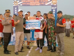 PS ABA FC Purwodadi Juara 1 Di Ajang Turnamen Sepak Bola U-40 Persebro CUP Karangawen Ke-VIII 2025