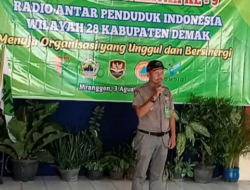 Muswil RAPI Ke-9 Kab.Demak Masnan SPd M.Kom ,M.Pd (JZ11UJN) Terpilih Sebagai Ketua RAPI ZZW 28 Kabupaten Demak Periode 2025 – 2029