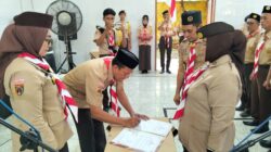 Ka. Kwarcab Rembang Gunasih SE Lantik Kamabiran Kaliori