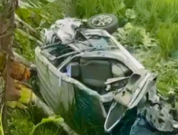 Mobil Pengantar Haji Tertabrak KA di Pulokulon, 4 Meninggal Dunia