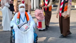 Dibalik Isak Tangis Embarkasi Haji Grobogan, Pramuka Peduli Jadi Garda Pelayan Terdepan