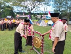 Jelang Pembagian Rapot Kenaikan Kelas Gudep 101-102 Pangkalan SMPN 1 Rembang Gelar LT 1