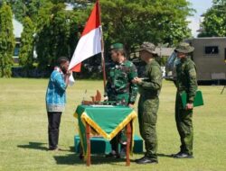259 Prajurit Yonif TP 452/Satria Ageng Selo Mendarat di Grobogan