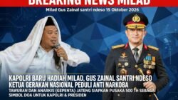 Kapolri Baru Hadiah Milad, Gus Zainal Santri Ndeso Ketua GEPENTA Jateng Siapkan Pusaka 500 Th Sebagai Simbol Doa Untuk Kapolri & Presiden