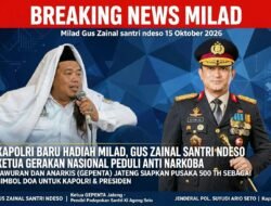 Kapolri Baru Hadiah Milad, Gus Zainal Santri Ndeso Ketua GEPENTA Jateng Siapkan Pusaka 500 Th Sebagai Simbol Doa Untuk Kapolri & Presiden
